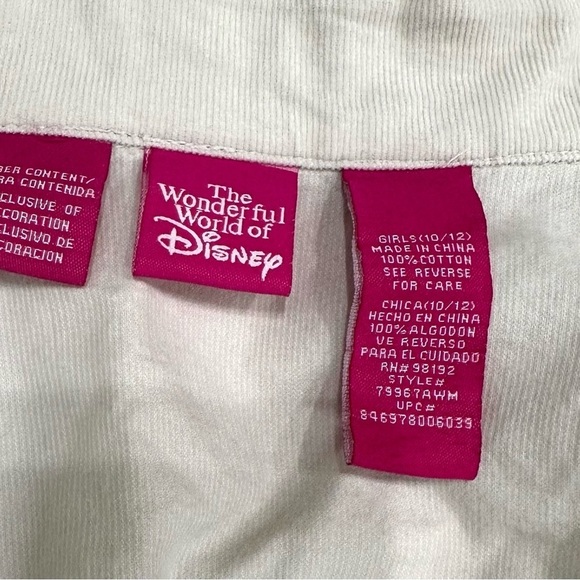 Disney pixie patrol‎ tinker bell  jacket size girl 10-12 - Picture 4 of 4